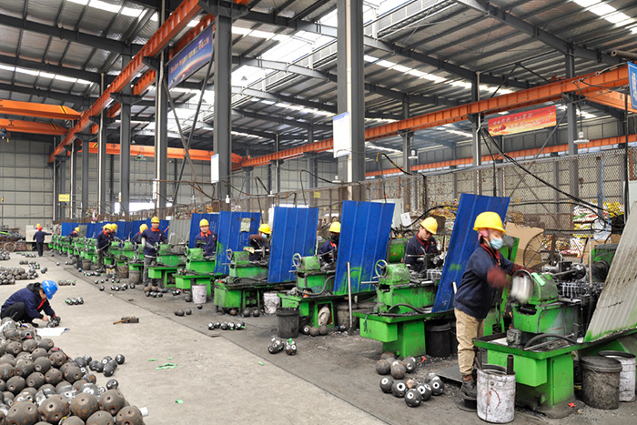 莆田网架锥头车间