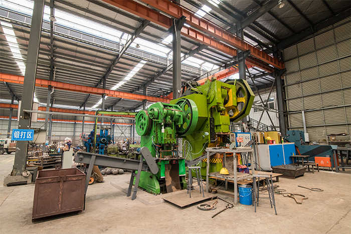 莆田网架配件-锥头加工车间